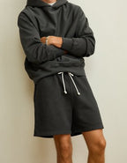 AE 5.5" Laidback Luxe Sweat Short - Dark Shadow