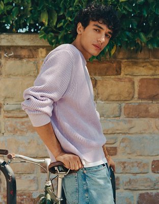 AE Fisherman Crew Neck Sweater