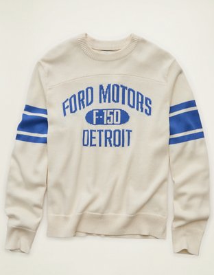 AE Ford Graphic Sweater - Frosty Cream