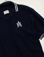 AE Graphic Sweater Polo - Navy