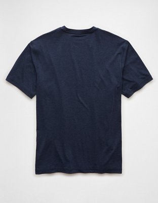 AE 24/7 Standard Fit Active T-Shirt - Navy