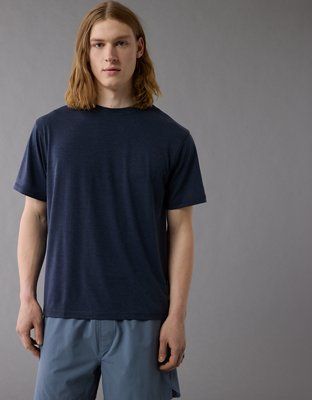 AE 24/7 Standard Fit Active T-Shirt - Navy