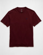 AE Lightweight Icon T-Shirt - Deep Burgundy