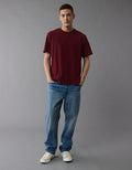 AE Lightweight Icon T-Shirt - Deep Burgundy