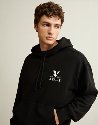 AE Lightweight Logo Fleece Hoodie