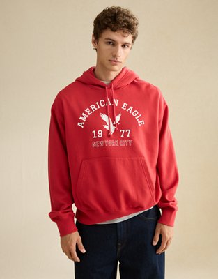 AE Lightweight Logo Fleece Hoodie