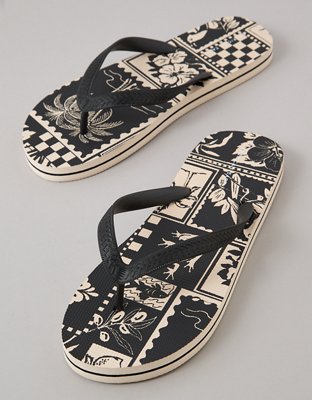 AE Flip Flops - Onyx Black