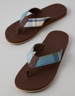 AE Classic Leather Flip Flop - Brown