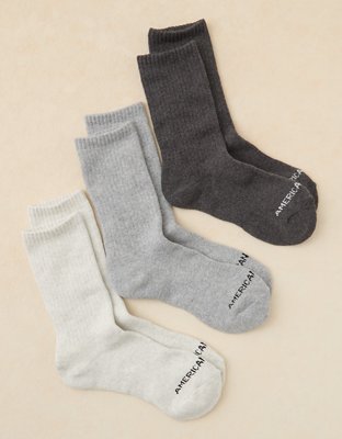 AE Crew Socks 3-Pack - Multi