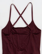 OFFLINE By Aerie The Hugger Go With The Flow Jogger Jumpsuit - Royal Berry