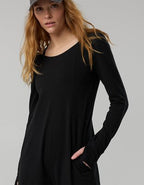 OFFLINE By Aerie OG Cotton Wide Leg Jumpsuit - Washed Black