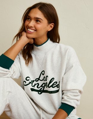 AE Everyday Luxe Mock Neck Sweatshirt