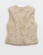 Aerie Sherpa Vest - Cake Batter
