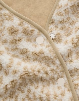 Aerie Sherpa Vest - Cake Batter