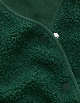 Aerie Sherpa Vest - Rugged Green