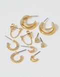 Aerie Sparkle Earring 5-Pack - Gold