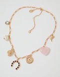 Aerie Western Charm Necklace - Gold