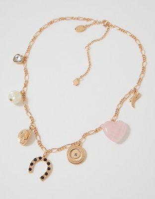Aerie Western Charm Necklace - Gold