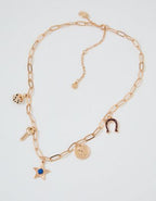 Aerie Lucky Charm Necklace - Gold