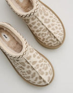 Aerie Embroidered Slippers - Cake Batter