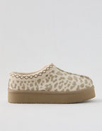 Aerie Embroidered Slippers - Cake Batter