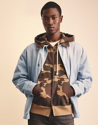 AE Laidback Luxe Full-Zip Hoodie