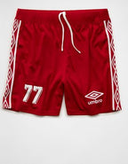 AE x Umbro Mesh Short - Red