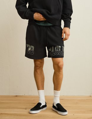 AE Philadelphia Eagles 5.5" Fleece Short - Onyx Black