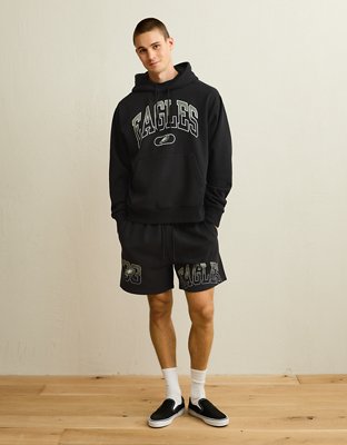 AE Philadelphia Eagles 5.5" Fleece Short - Onyx Black