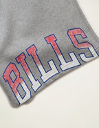 AE Buffalo Bills 5.5" Fleece Short - Medium Heather Gray