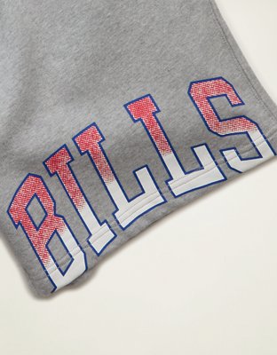 AE Buffalo Bills 5.5" Fleece Short - Medium Heather Gray