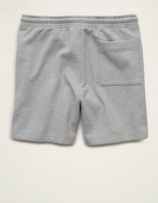 AE Detroit Lions 5.5" Fleece Short - Gray Heather