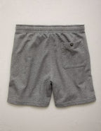 AE77 French Terry Deck Short - Heather Gray