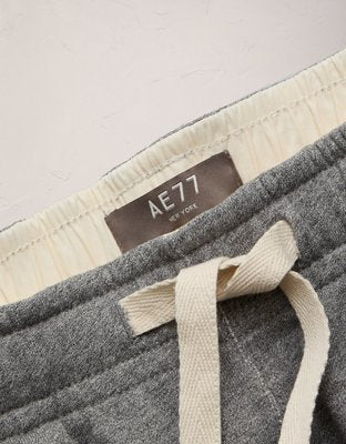 AE77 French Terry Deck Short - Heather Gray