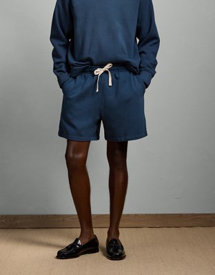 AE77 French Terry Deck Short - Navy