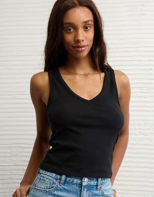 AE V-Neck Boyfriend Tank Top