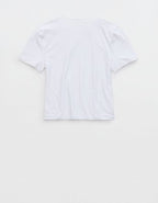 SMOOTHEZ Short Sleeve Crew T-Shirt - White
