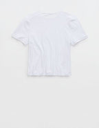 SMOOTHEZ Short Sleeve Crew T-Shirt - White