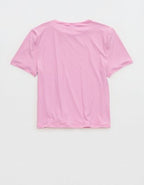 SMOOTHEZ Short Sleeve Crew T-Shirt - Violet Willow