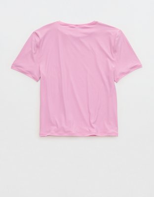 SMOOTHEZ Short Sleeve Crew T-Shirt - Violet Willow