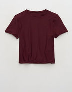 SMOOTHEZ Short Sleeve Crew T-Shirt - Royal Berry