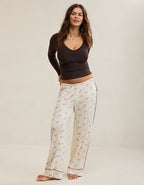 SMOOTHEZ Long Sleeve Ruched Top - Deep Earth