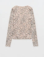 SMOOTHEZ Long Sleeve Ruched Top - Dusk