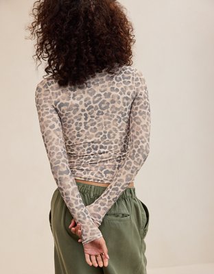 SMOOTHEZ Long Sleeve Ruched Top - Dusk
