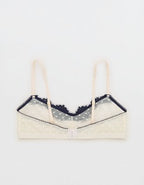 Show Off Sheer Happiness Lace Bralette - Natural