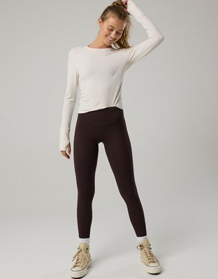 OFFLINE By Aerie Real Me XTRA Hold Up! Lift Legging - Deep Earth