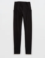 OFFLINE By Aerie Real Me XTRA High Waisted Pocket Legging - True Black