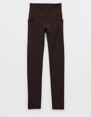 OFFLINE By Aerie Real Me XTRA High Waisted Pocket Legging - Deep Earth