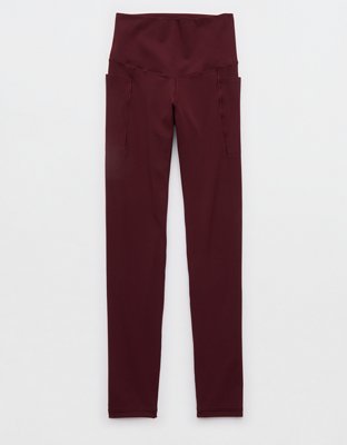 OFFLINE By Aerie Real Me XTRA High Waisted Pocket Legging - Royal Berry