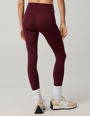 OFFLINE By Aerie Real Me XTRA High Waisted Pocket Legging - Royal Berry